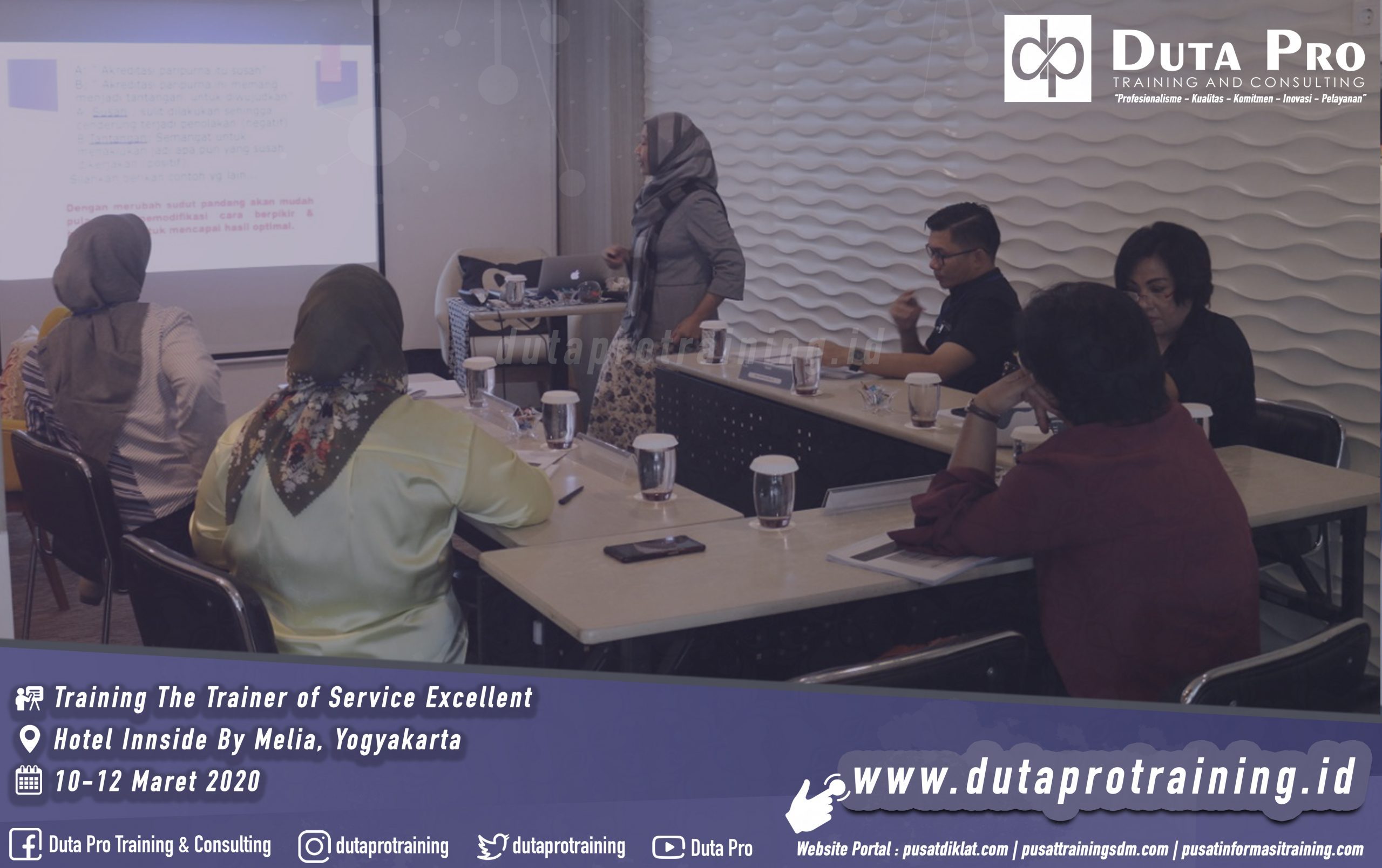 Training The Trainer of Service Excellent Yogyakarta Galeri Website